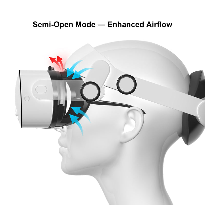 Globular Cluster F3 Q3S Magnetic Facial Interface for Quest 3S | Flexible and Adaptive Frame with Multi-Material Pads,Not Compatible with Quest 3