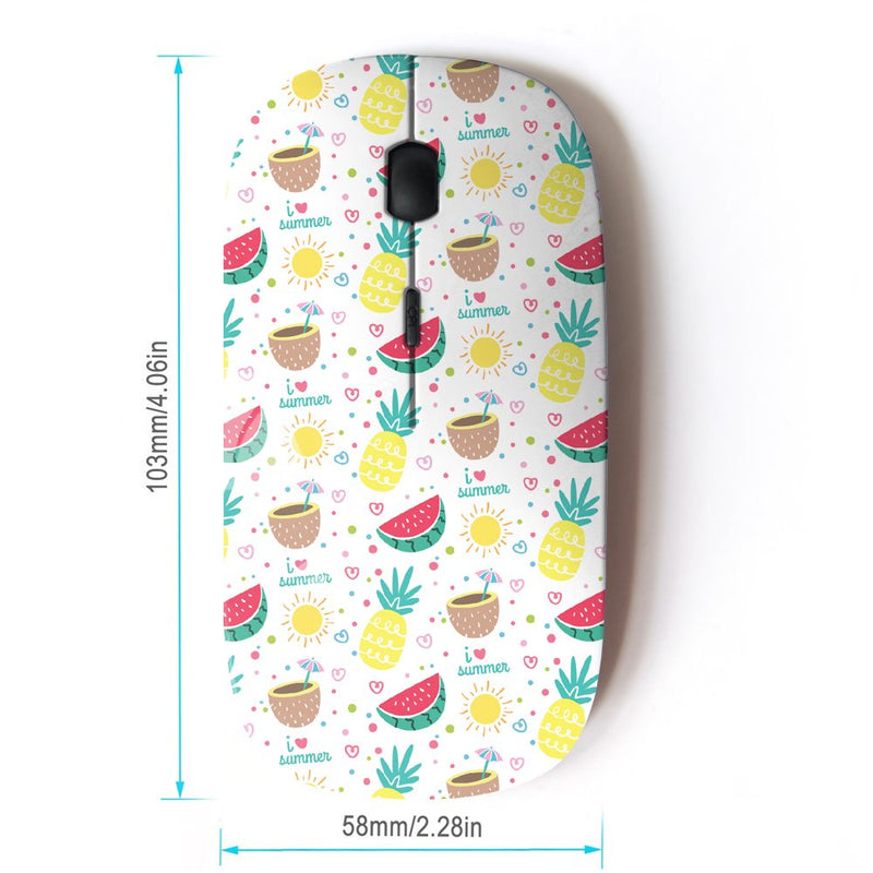 KOOLmouse [ Optical 2.4G Wireless Computer Mouse ] [ Tropical Watermelon Vacation ]