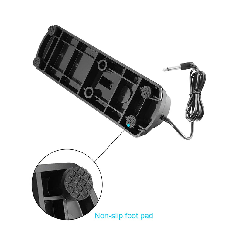 Sustain Pedal, Professional Damper Foot Pedal, Universal Piano Foot Pedal for Piano Midi Electronic Keyboards