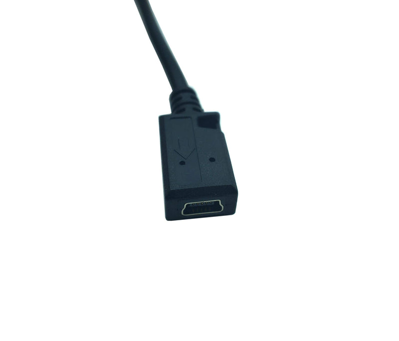 USB Type C to Mini USB Cable, Qaoquda 90 Degree USB-C Male to Mini USB Female Adapter Converter for MacBook Pro, Laptop, Android Devices(Only for Charging) (TypeC to Mini) 90 Degree Type C Male to Mini Female