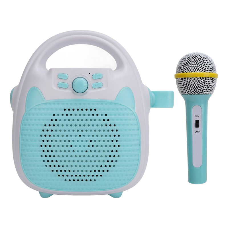 [AUSTRALIA] - Kids Karaoke Machine Microphone Exercise Singing Talent Portable Speaker Children's Karaoke Stereo for Home Outdoor Party 