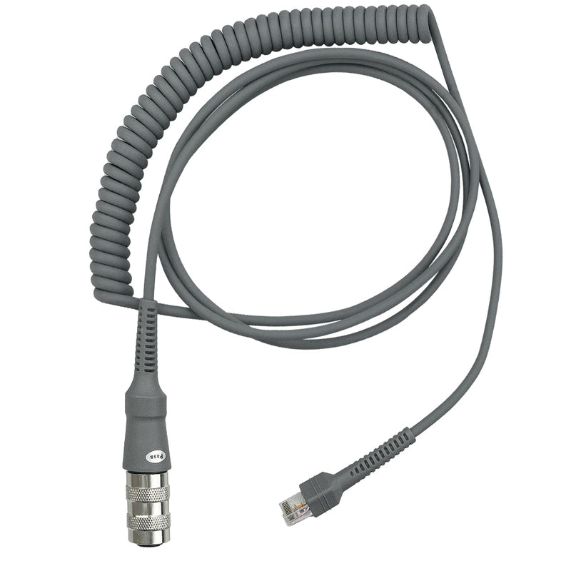 [AUSTRALIA] - USB Scanner Cable Replacement 25-71918-01R for Symbol VC5090 to LS3408 DS3407 DS3408 DS3508 Handheld Barcode Scanner Mobile Computer, 6Pin, 9ft Coiled 