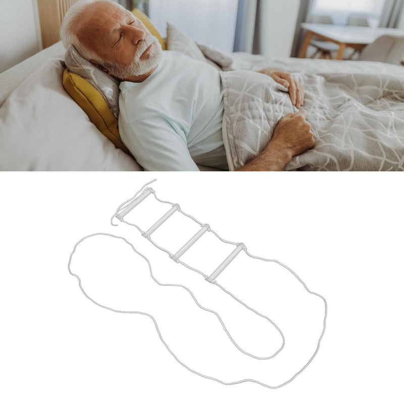 Rope Ladder, Bed Pull Ladder with Built-in Light, for Elderly, Disabled and Injured, Robust with Large Load Capacity, Easy to Install