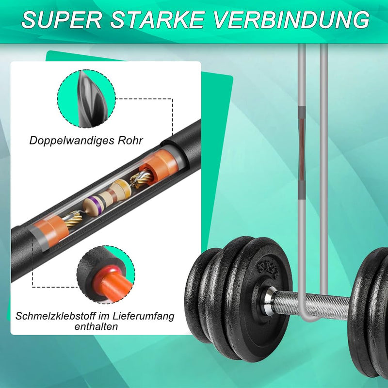 2 Pieces 4:1 Heat Shrink Tubing, Diameter 8 mm & 2 m Length, Heat Shrink Tubes with Adhesive, Waterproof and Insulation, Heat Shrink Tubing Sold by the Metre for Cable Insulation, Marking, Cable Ø8mm & 2m