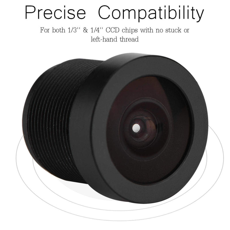 2.1mm Camera Lens 150° Wide Angle M12*0.5 IP Camera Lens CCTV Lens for 1/3'' & 1/4'' CCD Chips