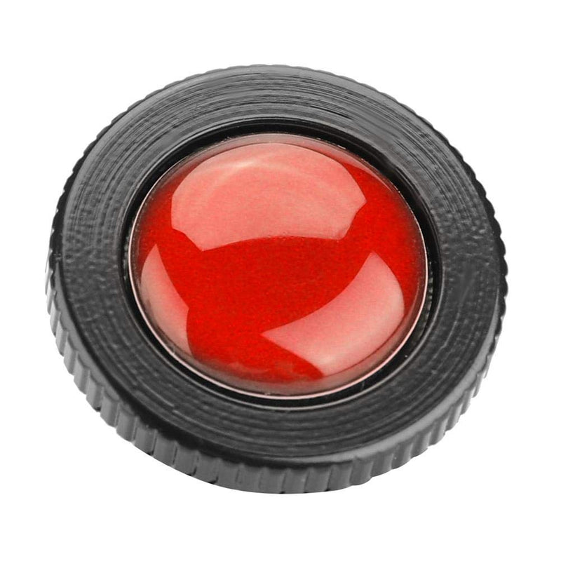 Acouto for Manfrotto Quick Release Plate Mini Aluminium Alloy Round Quick Release Plate Head 1/4 inch Screw for Manfrotto Compact Action Tripod Red