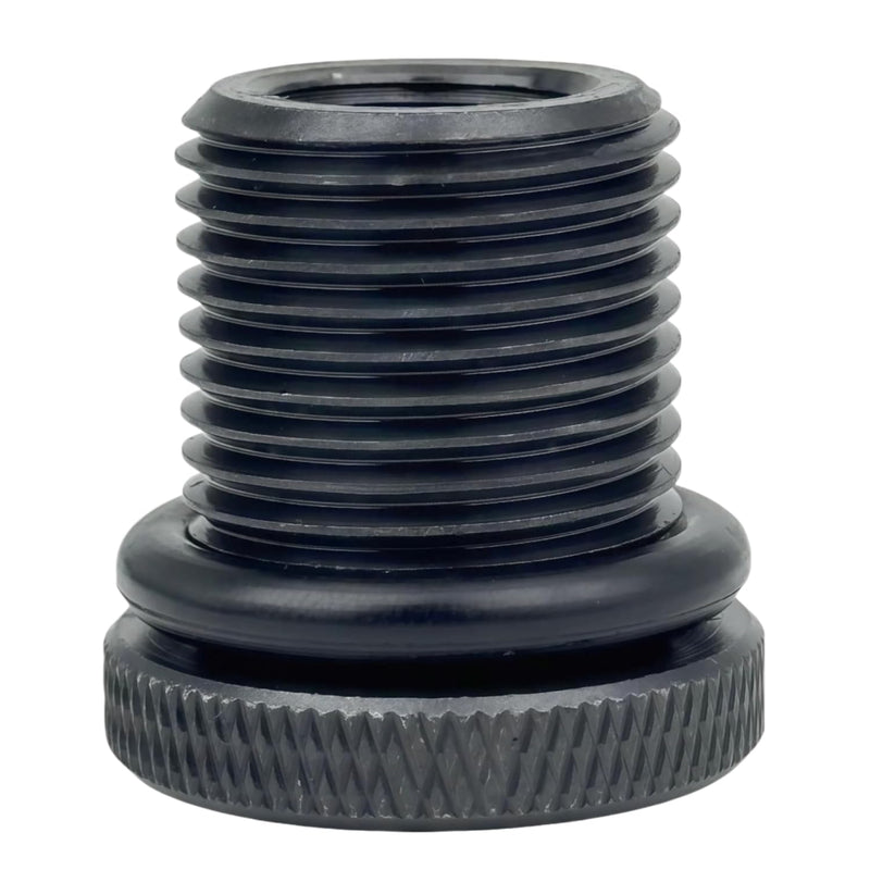[AUSTRALIA] - 5 Pack Thread Adapters and 10 PCS Washers, 1/2 * 28-3/4 * 16, Black Durable black-4 
