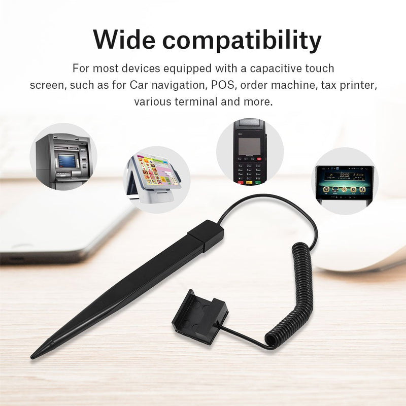 Stylus Pen,Tangxi Spring Resistance Stylus Pen with Spring Rope Capacitive Touch Screen for Car Navigation GPS