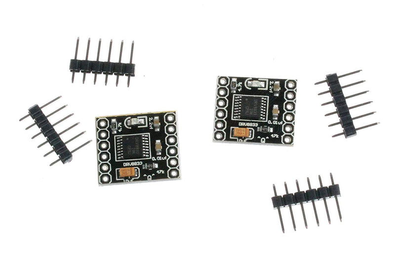 DollaTek 5pcs DRV8833 1.5A 2-Channel DC Motor Drive Board Ultra Small Volume Motor Drive Module Input Voltage 3-10V