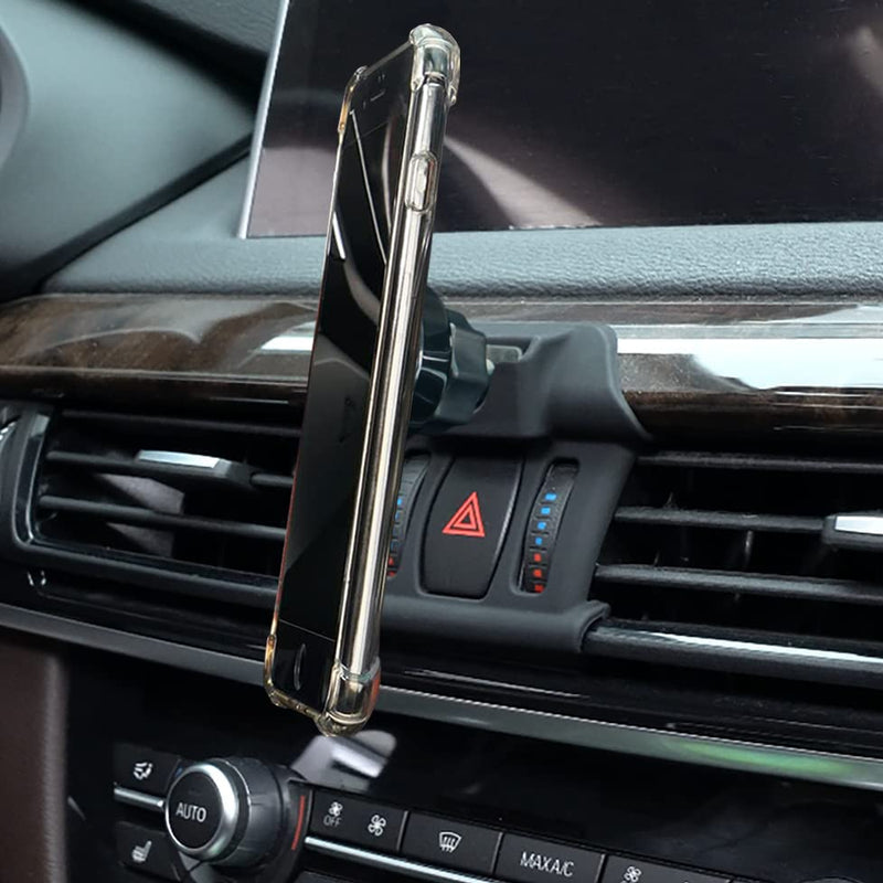 Car Phone Holder fit for BM-W X5,X6,Air Vent Phone Mount fit for X5 2014-2018,X6 2015-2019,Custom fit Magnetic Phone Holder Compatible for All Phones