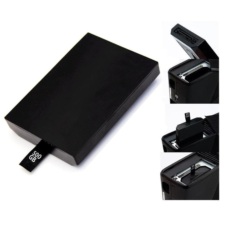 Ximimark Internal Hard Disk Drive Enclosure Replacement HDD Caddy Case Shell for Xbox 360 Slim (20GB/60GB/120GB/250GB/320GB/500GB),2Pack