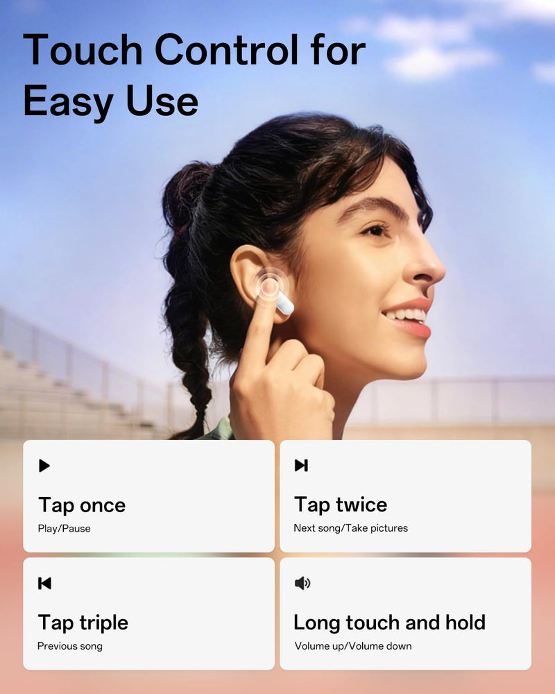 OPPO Enco Buds3 Pro True Wireless Earbuds, Bluetooth 5.4 in-Ear Headphones Stereo, Clear Vocals, Deep Bass, 54H Playtime, 12.4mm Dynamic Driver, Personalized Equalizer, IP55, White Glaze White