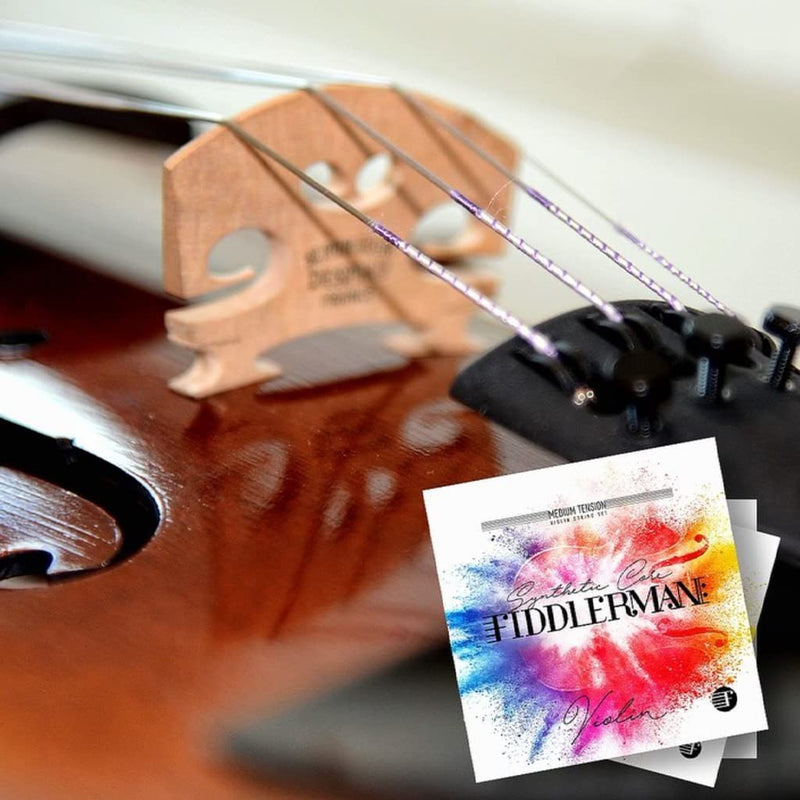 Violin String Set, Synthetic Core w/Ball-End for both 4/4 and 3/4 size