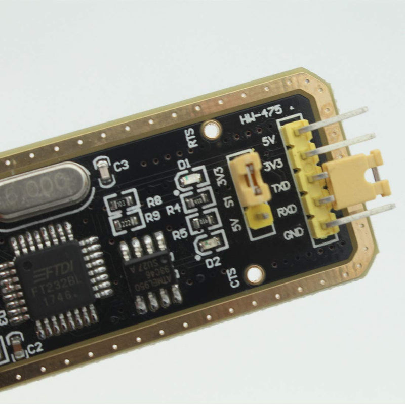 USB to TTL Serial Adapter, USB to Serial Converter for Development Projects - Featuring Genuine FTDI USB UART IC ¡FT232BL¡¯ Chip Compatible with Windows 10