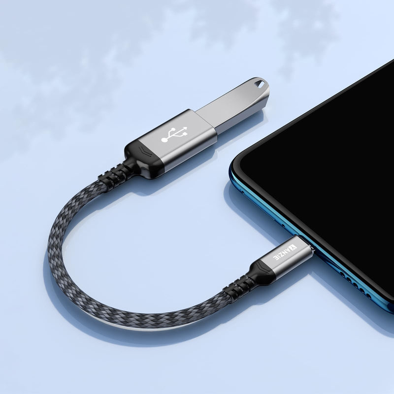 [AUSTRALIA] - 2-Pack USB 3.0 to USB C Male Adapter, Type-C Male to USB Female, USB C Male to USB A Female Compatible with iPhone 15 Pro/Max, MacBook Pro Air 2024, iPad Pro, Google Pixel, Samsung Galaxy 