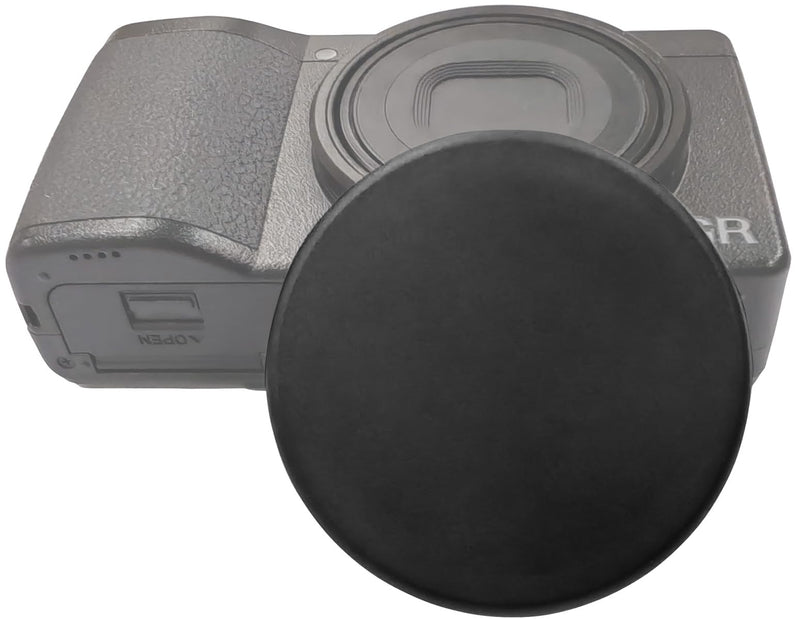 Lens Cap + Screen Protector Cover for Ricoh Ricoh GR III GR III HDF GR3 GR IIIx GR IIIx HDF GR3x HDF HDF GR II GR2 Camera(for Accessories),LCD Screen Protector + Aluminum Ricoh GRIII Lens Cap with Flocking