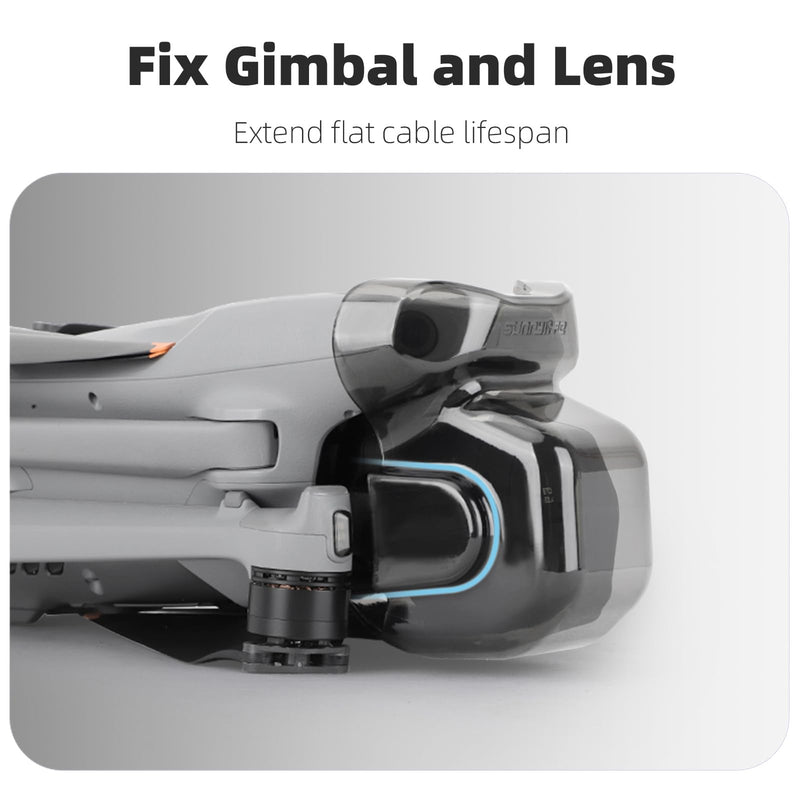Air 3S Gimbal Protector, Camera Lens Cap Protective Lens Cover for DJI Air 3S Drone Accessories