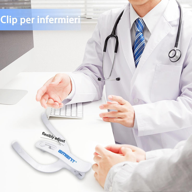 Hemostatic Clamp, Plaster & Gauze Bandage Wound Care, Prevent Bruising by Compression After Intravenous Infusion and Blood Collection