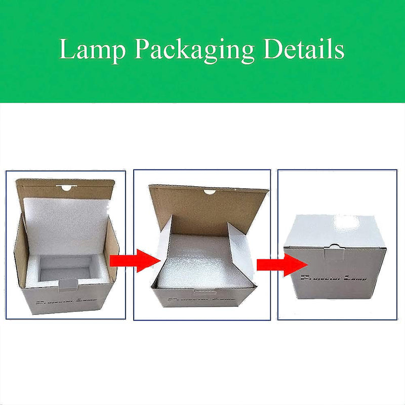 ZECARFA SP.8VH01GC01 / MC.JH111.001 / MC.JPV11.001 / BL-FP190E Replacement Projector Lamp Bulb for Optoma HD141X HD26 H5380BD GT1080 Projectors Lamp