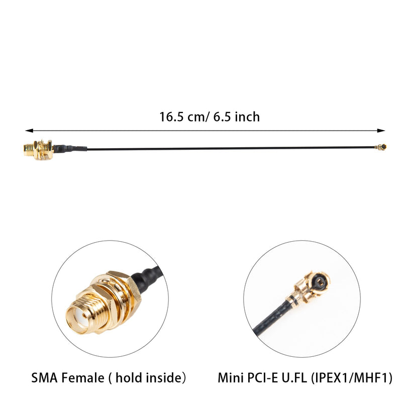 915MHz LoRa Antenna with SMA Male Connector for Meshtastic LORA32 915MHz ESP32 LoRa OLED Board + 15cm IPEX Extension Cable（2 Sets）, Eifagur