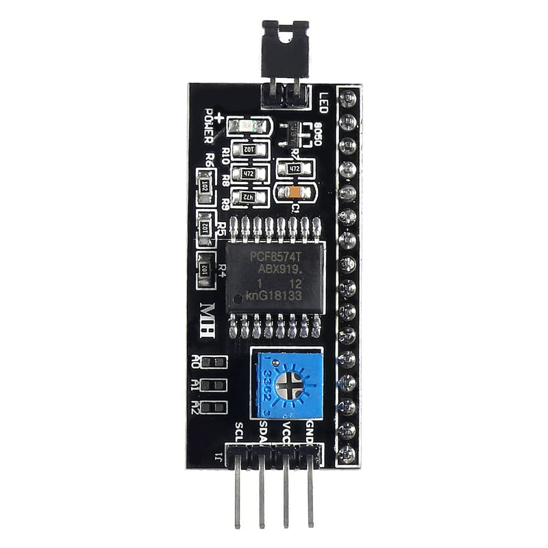 Coliao 10pcs 5V 2004 1602 LCD Display IIC I2C Adapter IIC I2C Serial Interface Adapter Converter Module 10