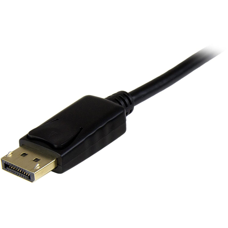StarTech.com 10ft (3m) DisplayPort to HDMI Cable - 4K 30Hz - DisplayPort to HDMI Adapter Cable - DP 1.2 to HDMI Monitor Cable Converter - Latching DP Connector - Passive DP to HDMI Cord (DP2HDMM3MB)