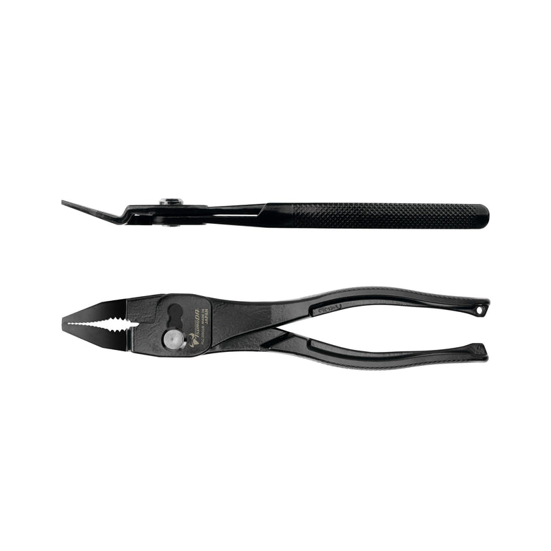 Tsunoda PLC-200GUB, Ultra Thin hold Pliers, Slip Joint pliers, 8-inches Bent