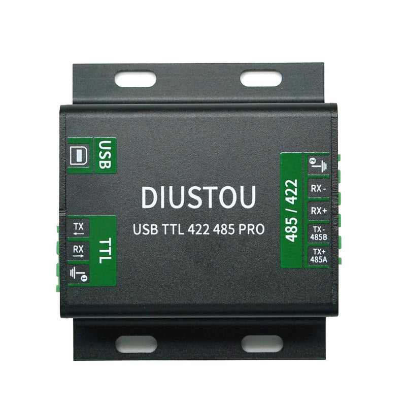 Multifunctional Serial Port Adapter USB to RS422/485 Supports TTL Interface Industrial Grade Stable Isolated FT232 High-Speed Serial Port