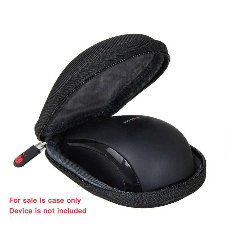 Hermitshell Travel Case for AmazonBasics Wireless Mouse Nano Receiver MGR0975 (Black) Black