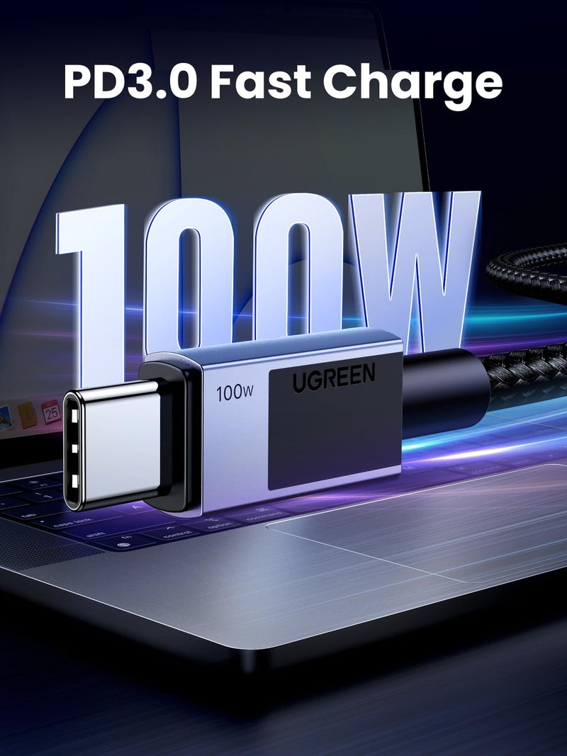 UGREEN Uno 100W Charger Bundle with 3.3FT 100W USB C Cable