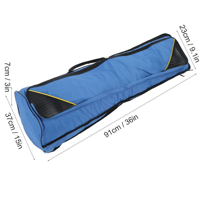 Trombone Gig Bag, Trombone Bag Oxford Cloth Water-resistant Tenor Trombones Gig Case Bags Musical Instrument Accessories(Blue) Blue