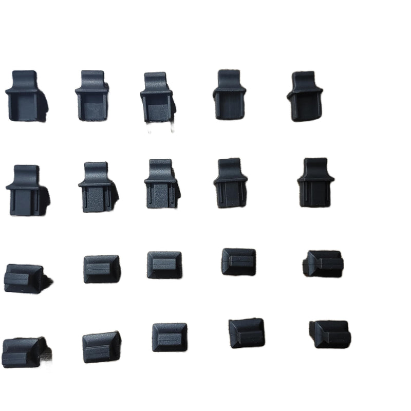 50Pcs Ethernet Dust Cover, Anti-Dust Cap for RJ45 Port, Dust Cap, RJ45 Dust Plugs - (Ethernet,LAN Port Protector/Blocker, Port Protector for Switch,Network Cards/Router,Media Converters) 50