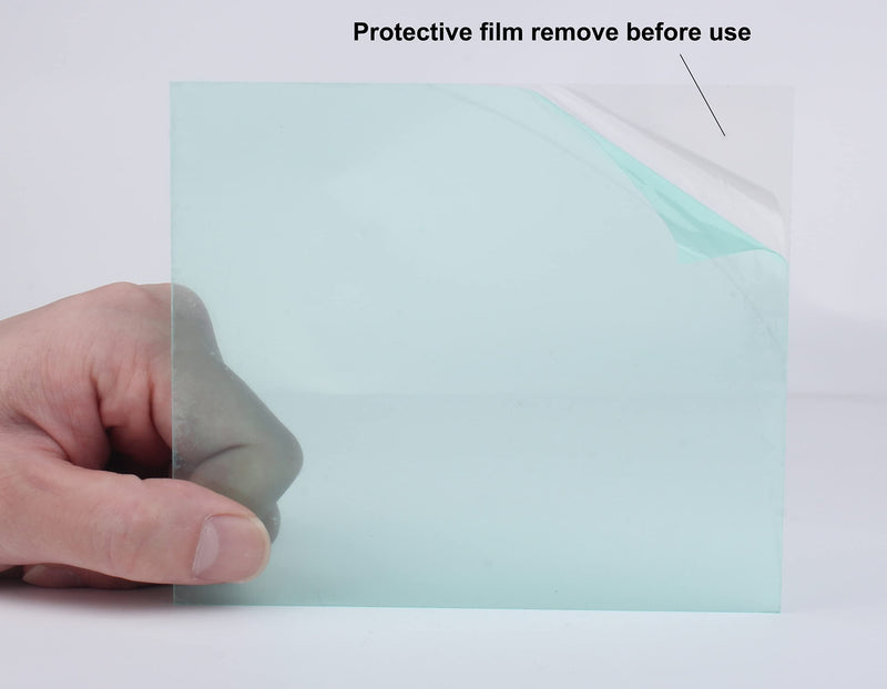 [AUSTRALIA] - 4.33''x3.54'' Welding Helmet Hood Clear Lens Cover, Universal Welding Protective Lens Replacement (20pcs) 4.33" x 3.54" 