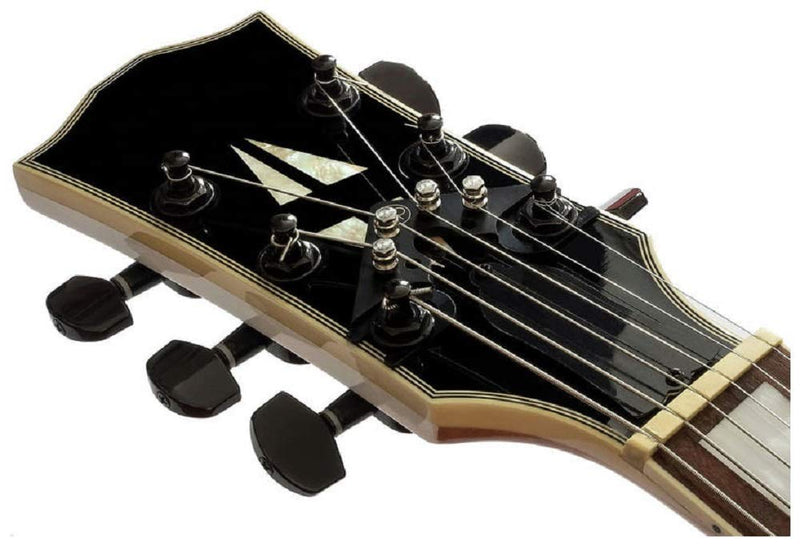 V3 Standard (Black and Silver) - Best Guitar Upgrade to Improve Tuning Stability V3 Standard Black