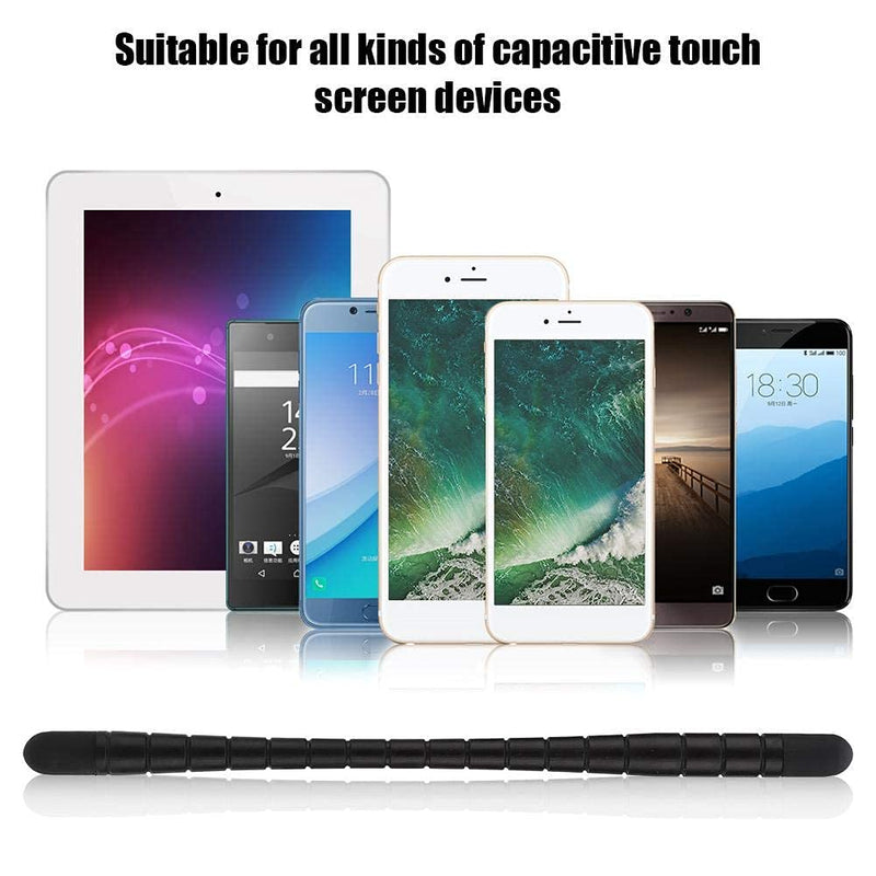 Junluck Stylus, Touch Screen Pen, Capacitive Stylus Stylus Pen Black Double-Head for Phone for Tablet