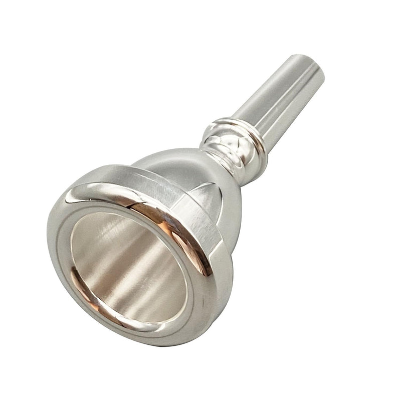 Premium Silver Plated Tuba Mouthpiece - Enhance Your Performance with Superior Sound Quality and Durability