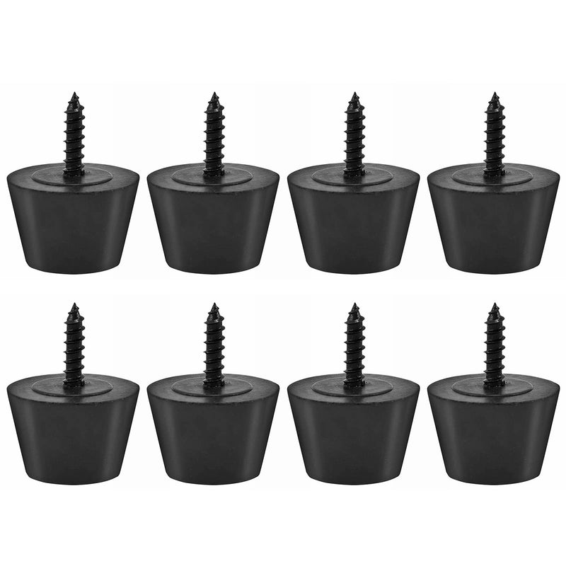 Ubber Bumpers,Rubber Feet,o Feet Isolation,Speaker Rubber Foot,Amp Feet 4 Pairs 30X20Mm Rubber Feet Anti Vibration Base Pad Stand for Speaker Guitar Amplifier W Screws