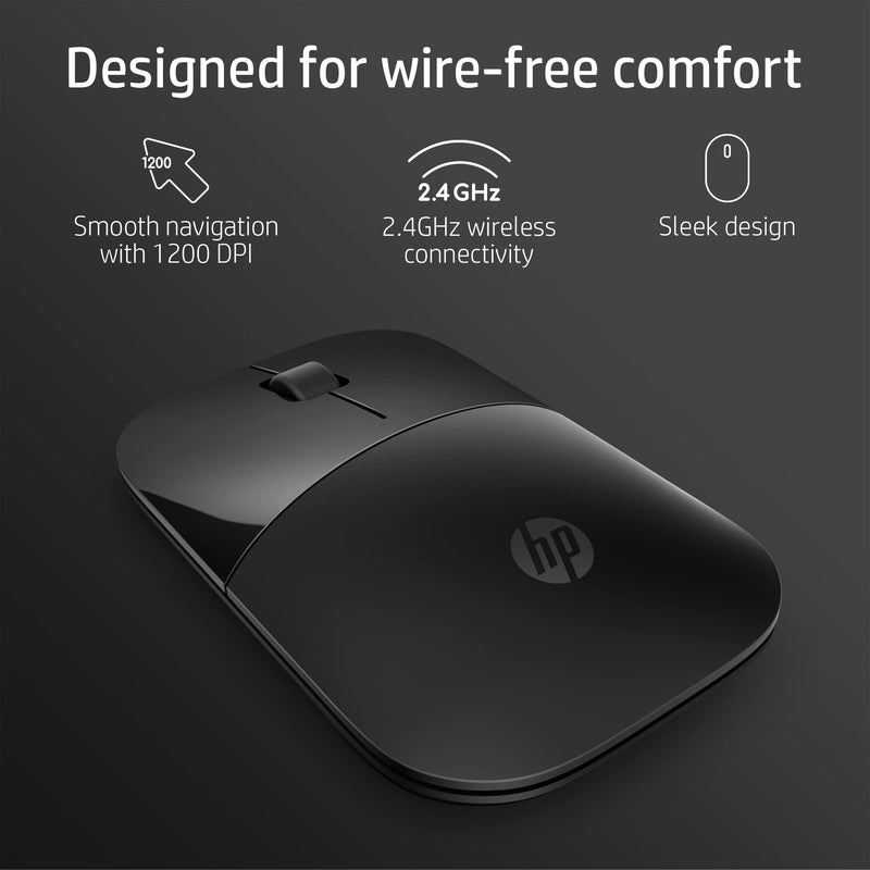 Z3700 WIRELESS MOUSE BLACK ONYX GLOSSY