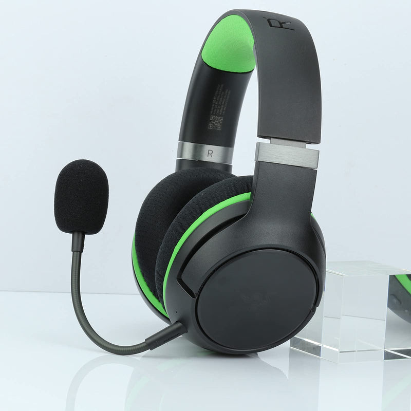Mic Replacement for Razer Kaira Pro Gaming Headphone, Upgrade 3.5mm Detachable Microphone Boom Piece Accessory on PC, Mac, Xbox One, PS5, PS4 - LEFXMOPHY
