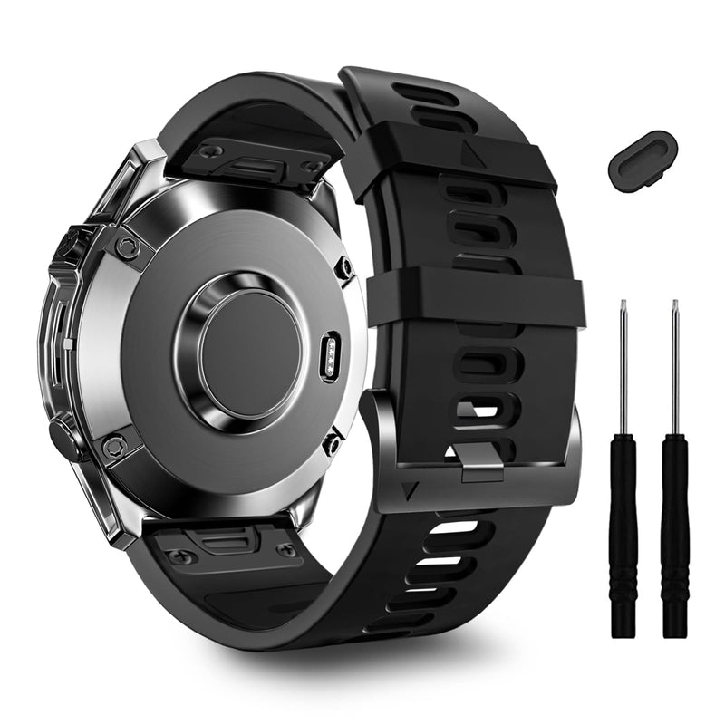 ZPJPPLX 22mm Watch Bands for Fenix E 8 AMOLED 47mm 7 6 Pro 5 plus,Quick fit Strap for quatix 6 7 8 epix Pro tactix 8 AMOLED 47mm/Approach S62 S70/Forerunner 965 970 955/Descent G2 G1