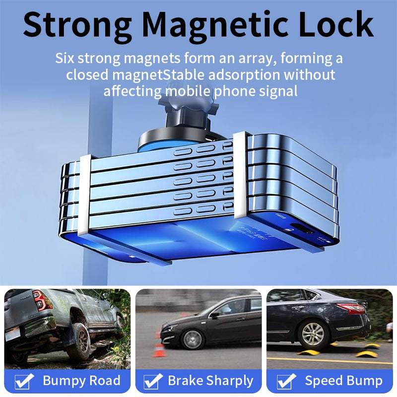 Car Magnetic Phone Mount for Buick Envista 2024 2025 2026 Auto Interior Accessories Best Cellphone Holder Fast 15W Wireless Charger Cell Phones Charging Screen Stand Vehicle Accessory