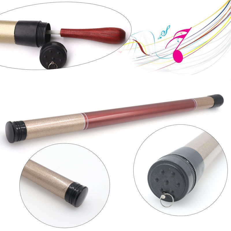 15 Inch Music Conducting Baton with Case, Orchestra Baton Band Conductor Baton, Rosewood Handle Conductors Baton, Music Conductor Stick Wand