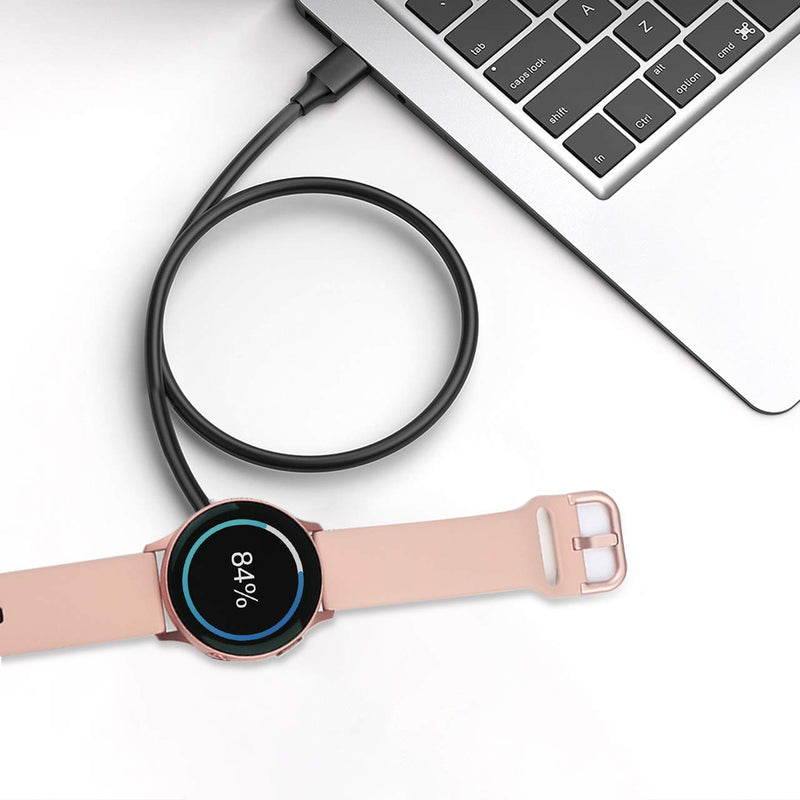 1 Pack Compatible with Samsung Watch Charger,Galaxy Watch 6/5/4 Charger Cable Dock USB Replacement for Samsung Galaxy Watch 6/6 Classic/5/5 Pro/4/4 Classic/3/Active 2/Active 1 Pack