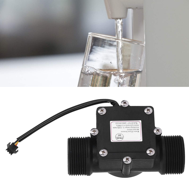 Water Flow Sensor YF-DN32 G1.25 in Service Water Flow Meter, Pipe Water Flow Meter, DC3-24V Hall Sensor