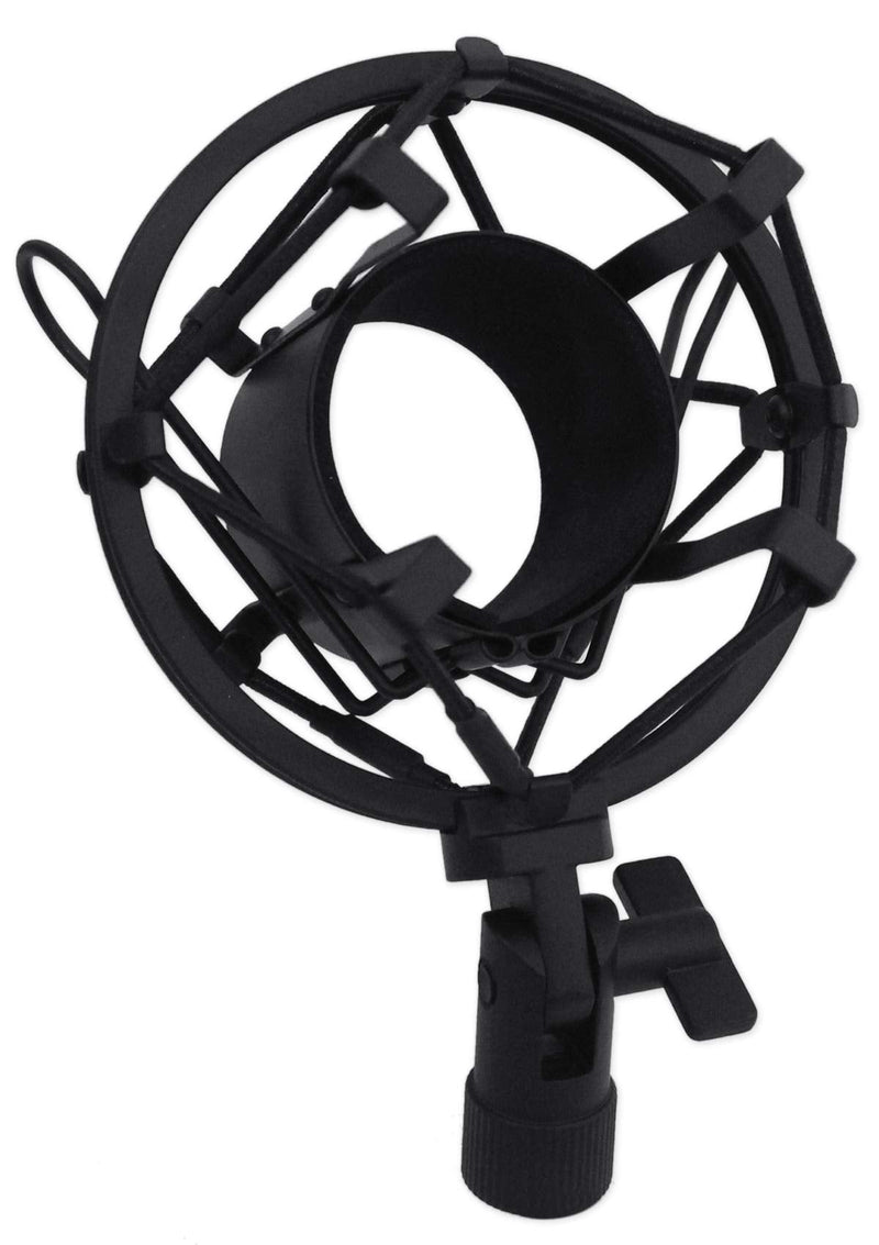 Rockville RCM01 Pro Studio Condenser Microphone, 200 Ohm, Cardioid Pattern, Metal Shock Mount, 30Hz-20kHz Frequency, XLR and 3.5mm Cables, for Vocals and Podcasting