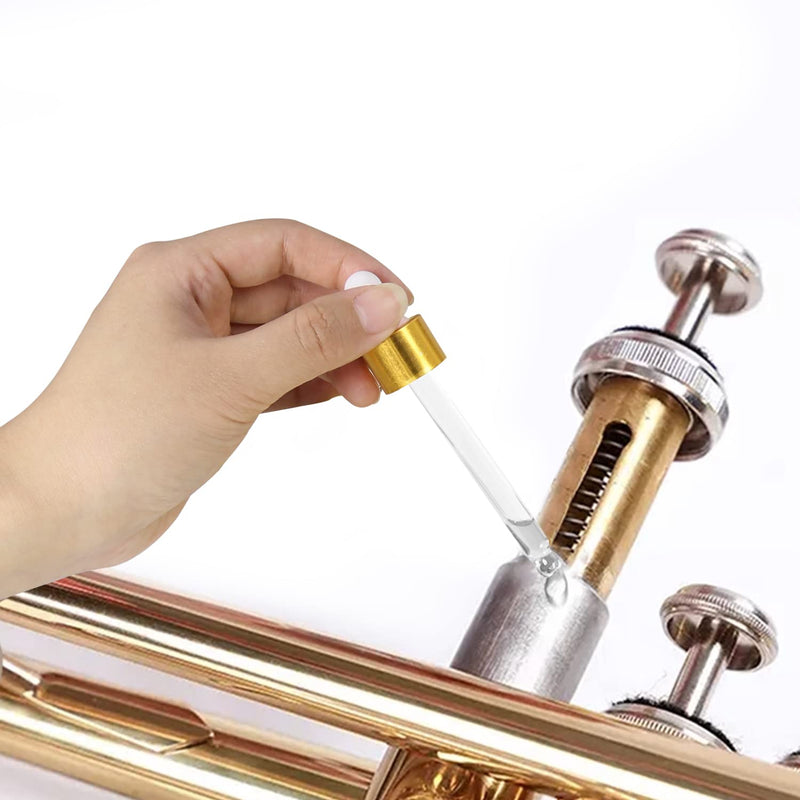 Synthetic piston valve oil for trumpet, tuba and brass instruments 1.02 fl.oz/30ml.