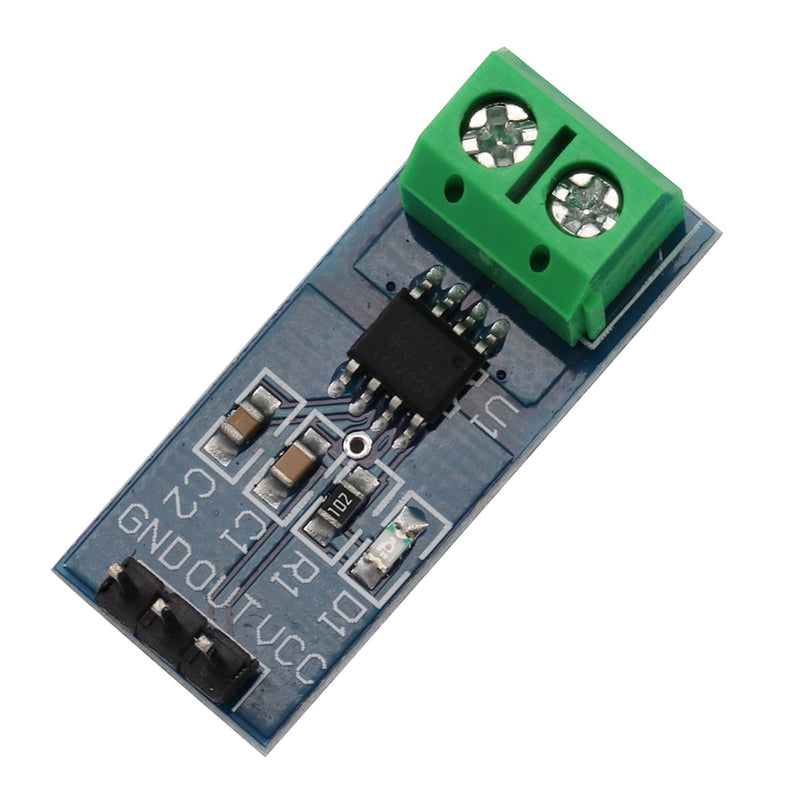 Heevhas ACS712 5A ACS712ELC-05B Current Sensor Module Hall Current Sensor Range Module for Arduino (Pack of 2) 2 x 5 A