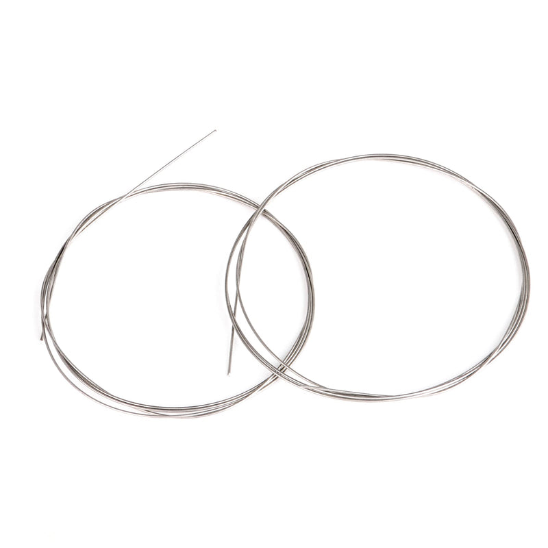 [AUSTRALIA] - Bstinay 2PCS 1m 13# Steel Piano Music Wire for Replacement of Broken Strings Dia 0.775mm Silver 
