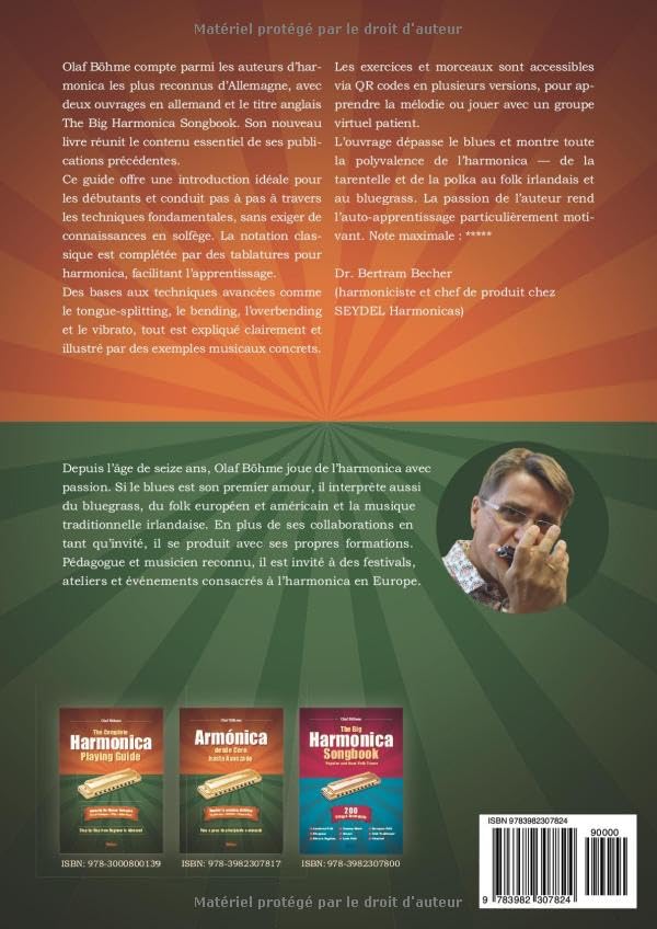 [AUSTRALIA] - Le Guide Complet de l’Harmonica: Maîtriser l’Harmonica Diatonique (French Edition) 