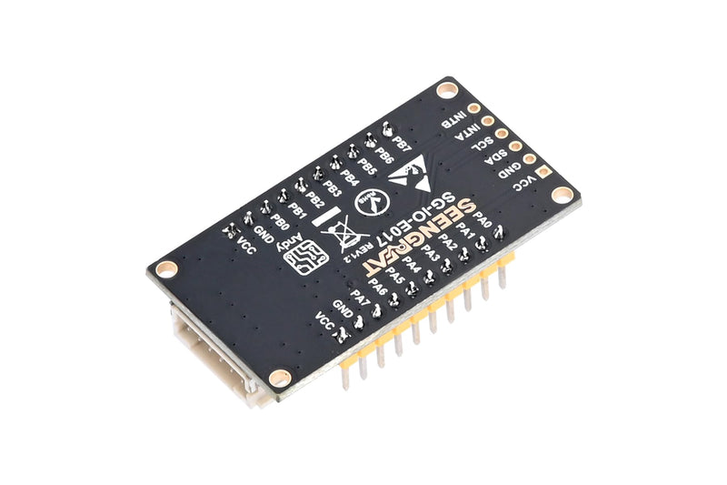 SEENGREAT MCP23017 IO Expander Module I2C Interface Expands 16 I/O Pins for Ardui/Stm32/Raspberry Pi Zero W Zero WH 2B 3B 3B+ 4B, 3.3V and 5V Levels, 3-Digit DIP Switch